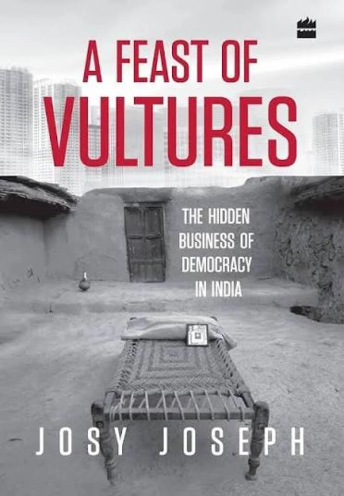 a feast of vultures (used,hard cover,good condition)