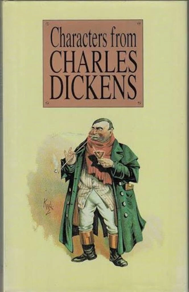 characters from charles dickens (used,hard cover,good condition)
