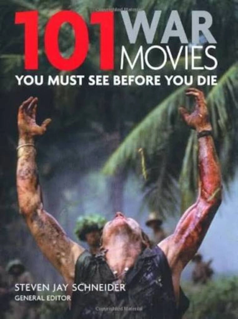 101 war movies  (used,paper back, good condition)