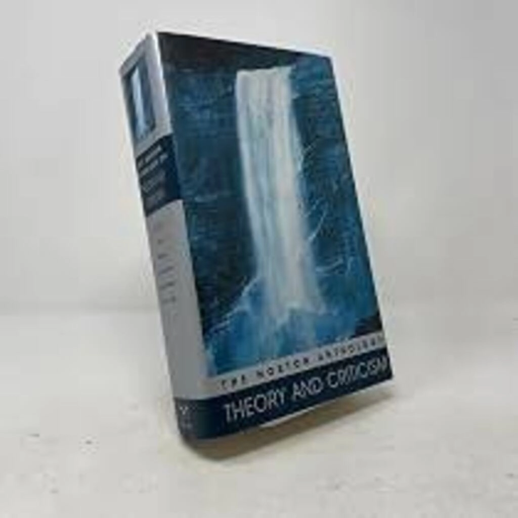 The norton anthology theory and criticism (used,hard cover,good condition)