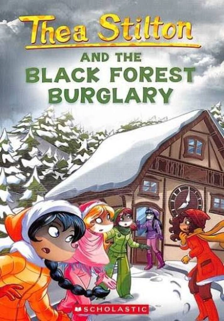 thea stilton and the black forest burglary (used,paper back, good condition)