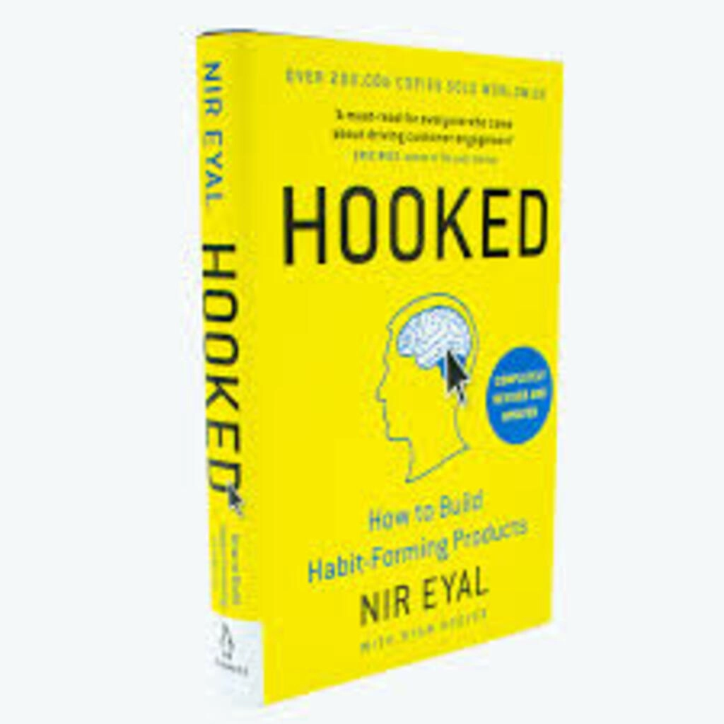 hooked  (used,hard cover,good condition)
