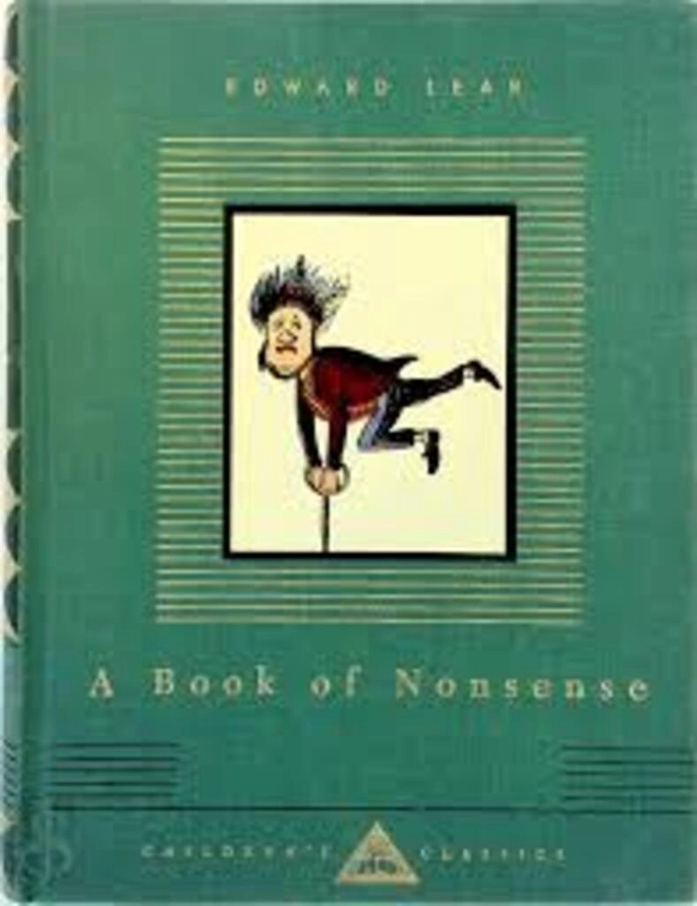 A book of nonsense  (used,hard cover,good condition)