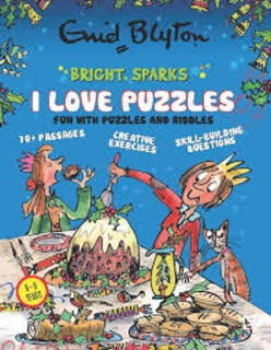 Bright Sparks I Love Puzzles - Fun with Puzzles and Riddles ( used, good Condition)