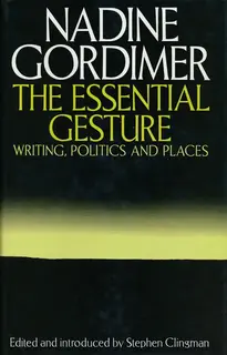The Essential Gesture (hardcover, used, good condition)