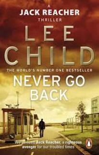 Never Go Back (used, paperback, good condition)