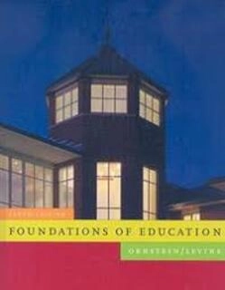 Foundations of Education (used, hardcover, good condition)