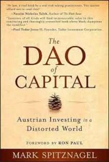 The Dao Of Capital (used, paperback, good condition)