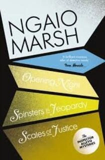 Opening Night, Spinsters In Feopardy, Scales Of Justice (used, paperback, good condition)