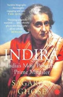 Indira: India's Most Powerful Prime Minister (used, paperback, good condition)