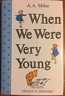 When We Are Very Young (used, hardcover, good condition)