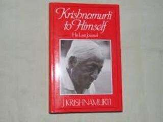 Krishnamurti To Himself (used, hardcover, good condition)