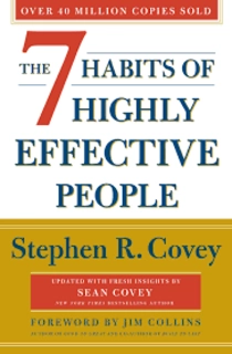 The 7 Habits of Highly Effective people ( used, paperback, good condition )