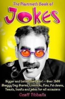 The Mammoth Books Of Jokes (used, paperback, good condition)