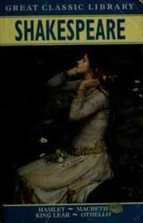 Hamlet-Macbeth-King Lear-Othello (used, Paperback, good condition)