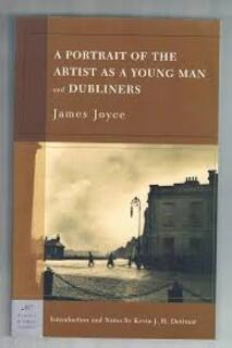 Portrait Of The Artist As A Young Man And Dubliners (used, paperback, good condition)