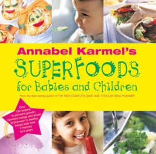 Superfoods For Babies And Children (used, hardcover, good condition)
