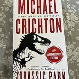Jurassic Park (used, paperback, average condition)