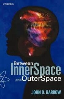 BETWEEN INNER SPACE AND OUTERSPCAE (used, paperback, good condition)