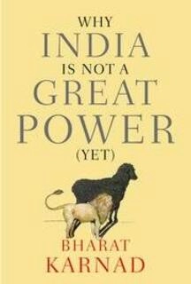 WHY INDIA IS NOT A GREAT POWER (YET)  (used,paperback,good condition)