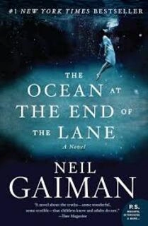 THE OCEAN AT THE END OF THE LANE (used, paperback , good condition)