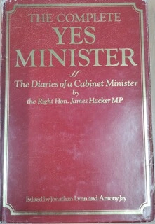 The Complete Yes Minister (used, hardcover, good condition)