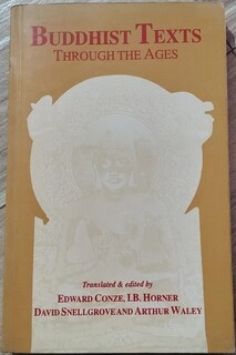 Buddhist Texts Through the Ages (paperback, used, good condition)