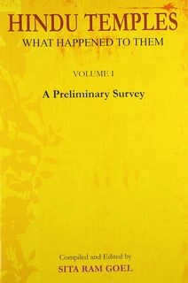 Hindu Temples: What happened to them; Vol-1; A Preliminary Survey (paperback, used, good condition)