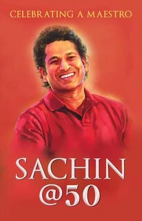 SACHIN@50: Celebrating a Maestro (paperback, used, good condition)