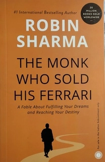 The Monk Who Sold His Ferrari (paperback, used, good condition)