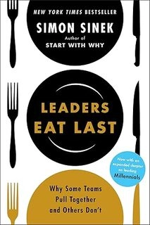 Leaders Eat Last (used, paperback, good condition)