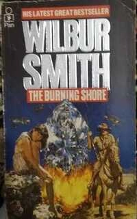 the burning shore (used, paper back, good condition)