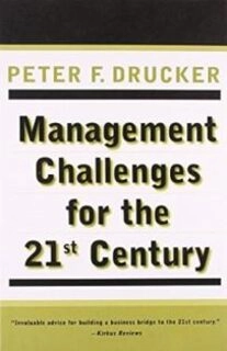 Management Challenges for the 21th Centuary (used, paper back, good condition)