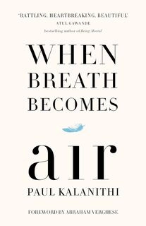 When Breath Becomes AIR (used, Hardcover, good condition)
