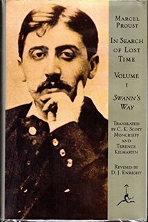 In Search of Lost Time Volume-1 Swann's way (used,hard cover, good condition)