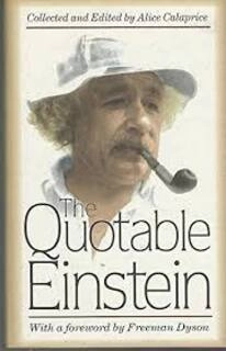 The Quotable Einstein (used,paper back,good condition)