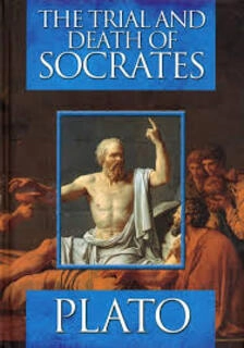 The trial and death of socrates (used,paper back,good condition)
