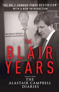 The blair years (used,paper back,good condition)