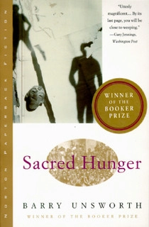 Sacred Hunger (used,paper back,good condition)