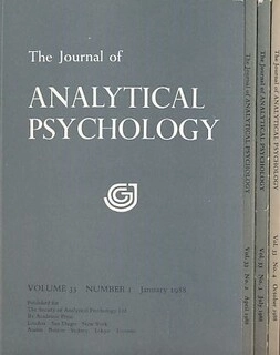 the journal of analytical psychology (used,paper back,good condition)