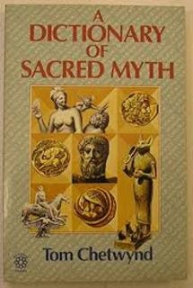a dictionary of sacred myth (used,paper back,good condition)
