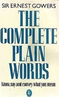 The Complete plain words (used,paper back,good condition)