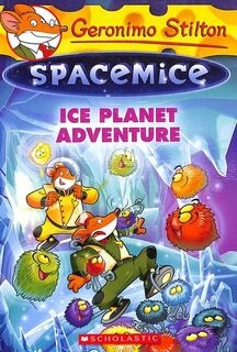 spacemice ice planet adventure (used,paper back,good condition)