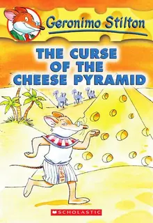The curse of the cheese pyramid (used,paper back,good condition)