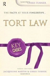 Tort law key cases (used,paper back,good condition)