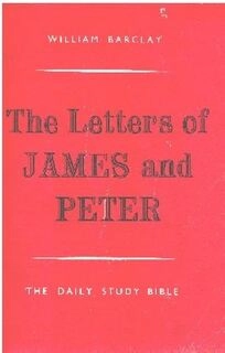 The letters of james and peter (used,paper back,good condition)