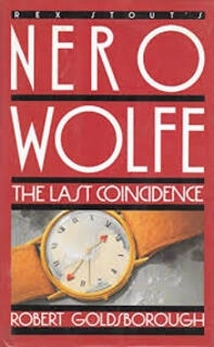 Nero wolfe the last coincidence (used,hard cover, good condition)