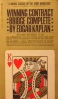Winning contract bridge complete (used,paper back,good condition)