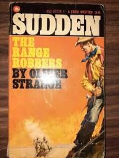 The range robbers sudden (used,paper back,good condition)