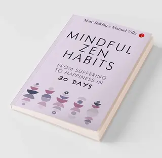 Mindful zen habits (used,paper back,good condition)